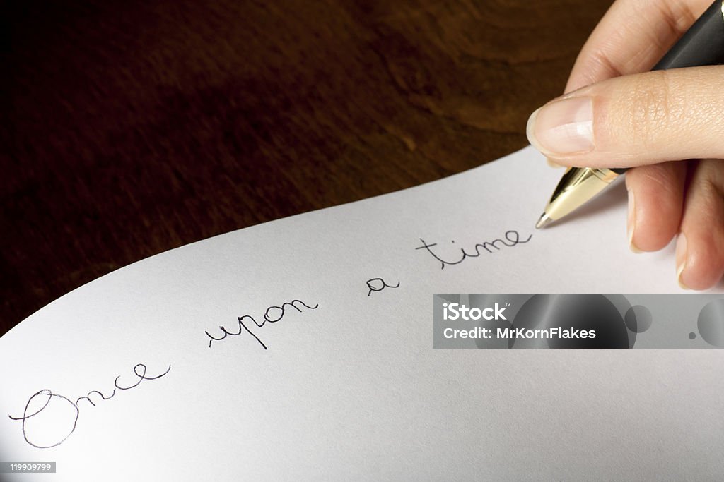 小説執筆の様子